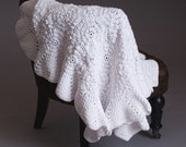 Crochet Pattern - Olivia receiving/blessing blanket