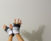 Totoro Fingerless Gloves