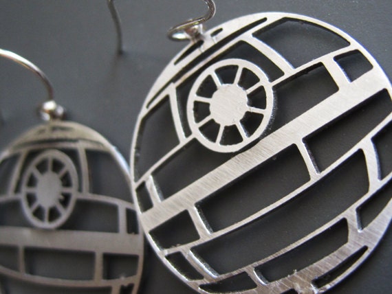 Star Wars Death Star Earrings