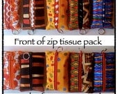 Zip Bag tissue pack keys sewing pattern  instant downloading Bag accessory