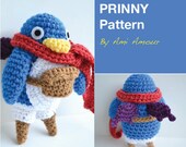 Prinny Penguin crochet pattern PDF amigurumi