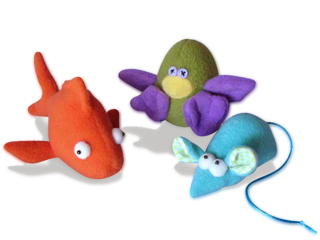 Pets - Cat Toys Softies Pattern PDF INSTANT DOWNLOAD
