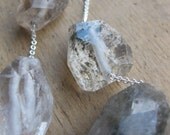 PHANTOM quartz crystal necklace