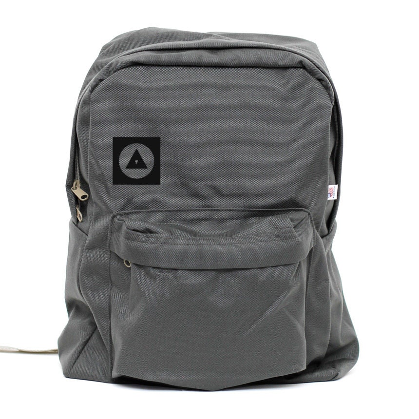 Backpack - Bauhaus Eye - Classic School Style Backpack