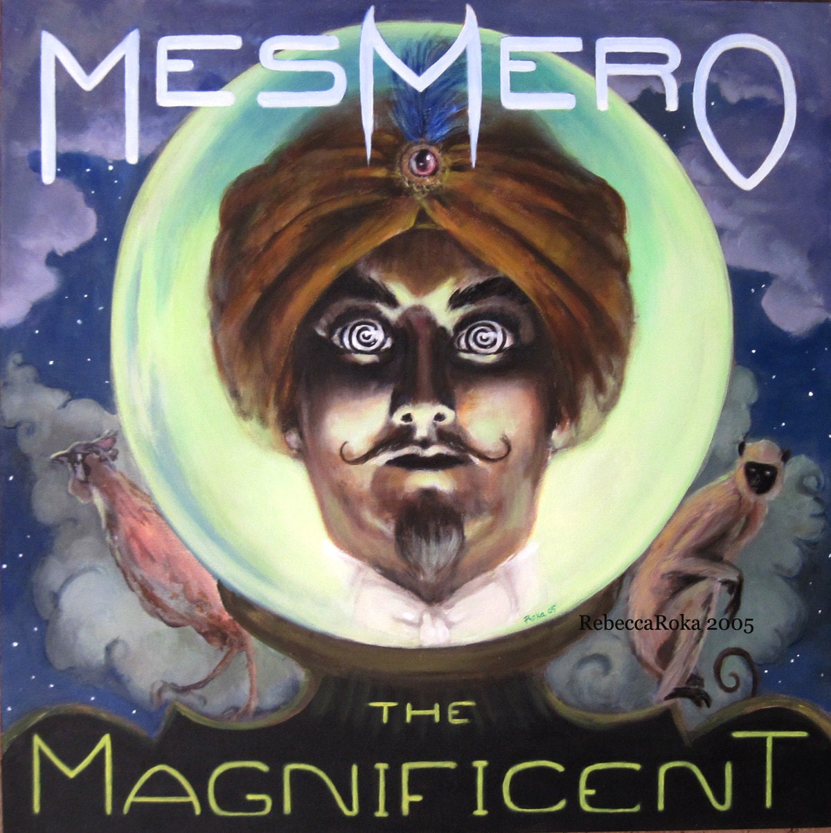 Mesmero The Magnificent: Fictional Magician, Real Painting
