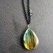 Labradorite with London Blue