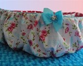 Bicycle Basket Liner for - Dogs - Pets - Includes Embroidered Personalization - Memory Foam Pad -  LARGE Basket