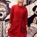 Breakfast at Tiffany's Audrey Hepburn Vintage Orange Wool Coat by Janice Louise Miller