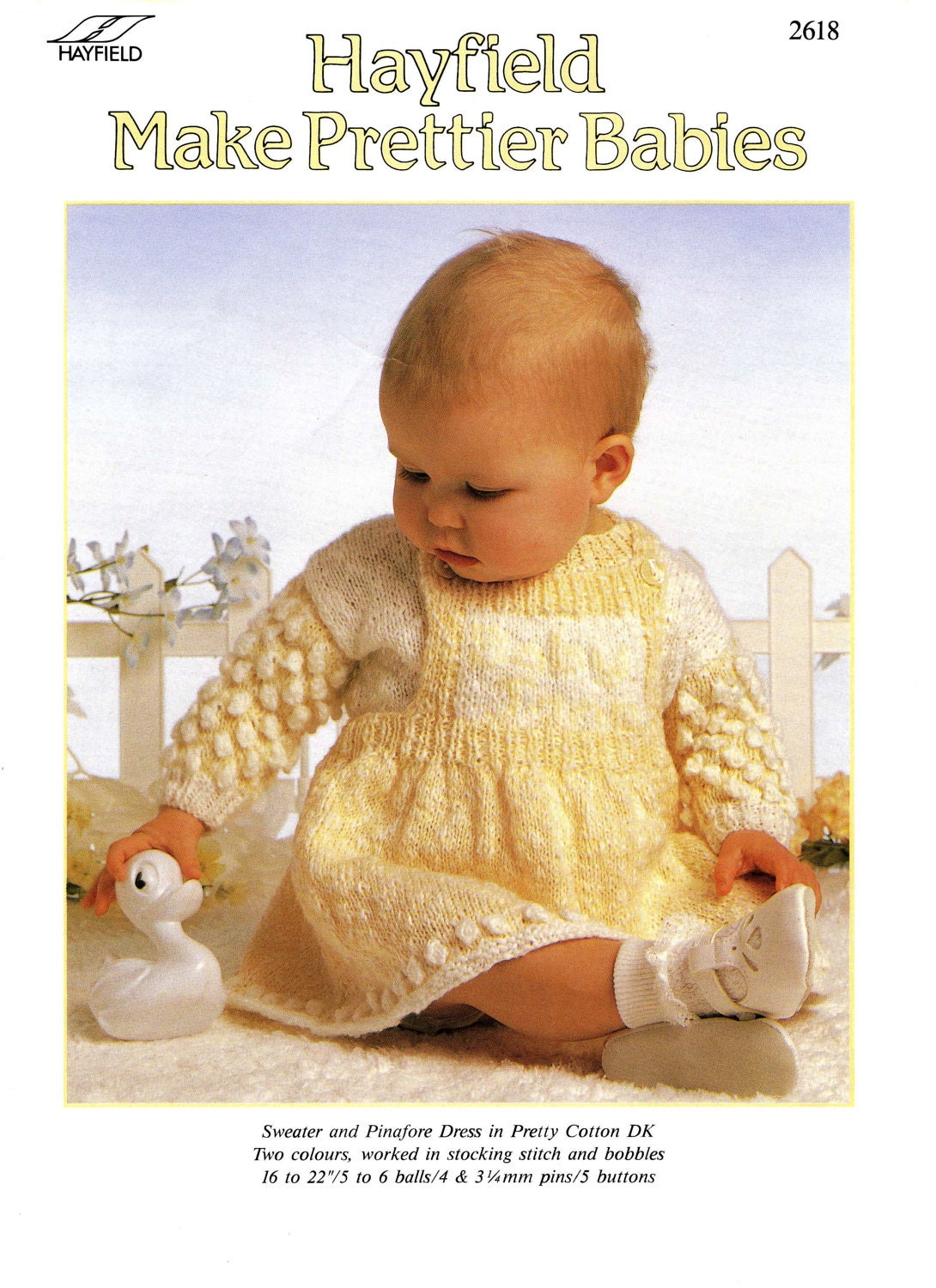 Hayfield 2618 Knitting Pattern