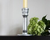 Galvanized Pipe Industrial Candle Holder