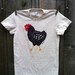 Dotty Chicken Organic Child Short Sleeve Tee 2, 4, 6, 8, 10, 12