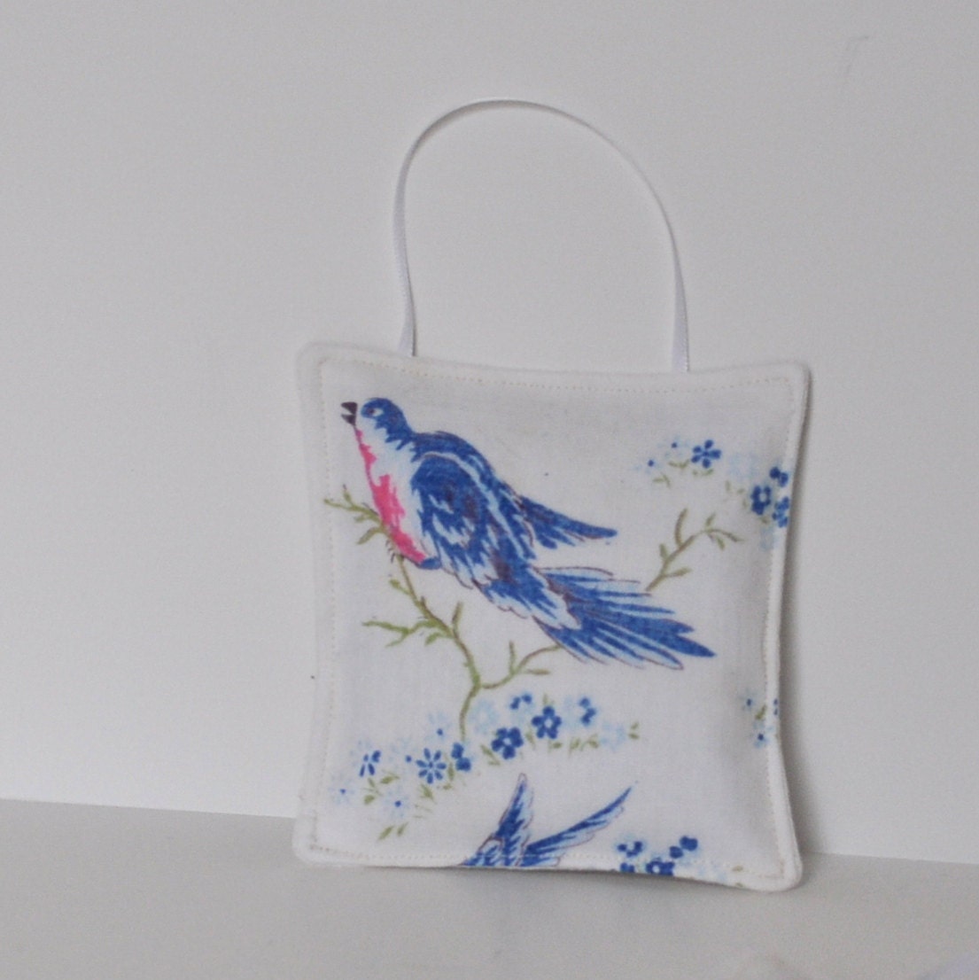 Square Lavender Sachet from Vintage Handkerchief