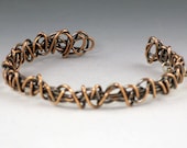 Copper Twisted Wire Cuff
