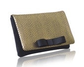 Metallic gold snake effect Dazzle coin purse