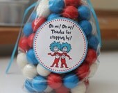 Dr Seuss Thing 1 Thing 2 Baby Shower Birthday Party Stickers Il_170x135