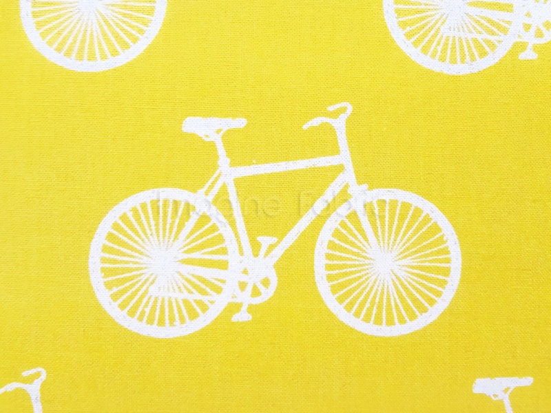 Echino Fabric by Etsuko Furuya - Cycling Yellow 1 yard