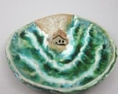 Golden Shore...Keepsake Dish in Stoneware