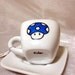 Mushroom Cup and Saucer - Super Mario Inspired