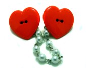 Red Heart Sweater Clip