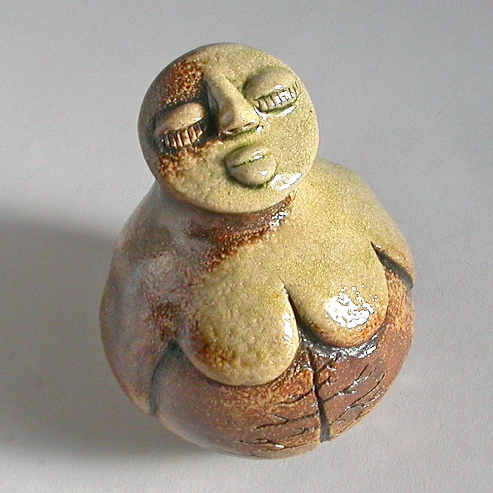 Soda Fired Tree Goddess