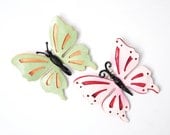 Bright Butterfly Tin Pins