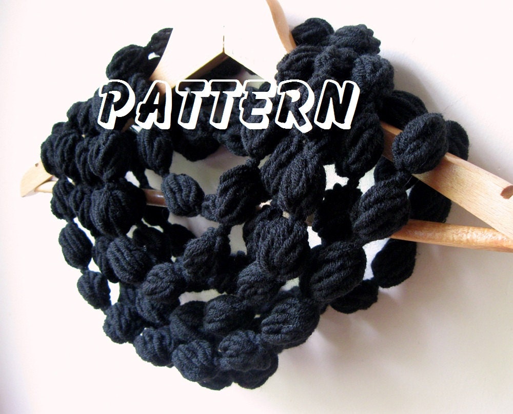Crochet Scarf Pattern, Loop Scarf Patten, Cowl Scarf Pattern, Infinity Scarf Pattern
