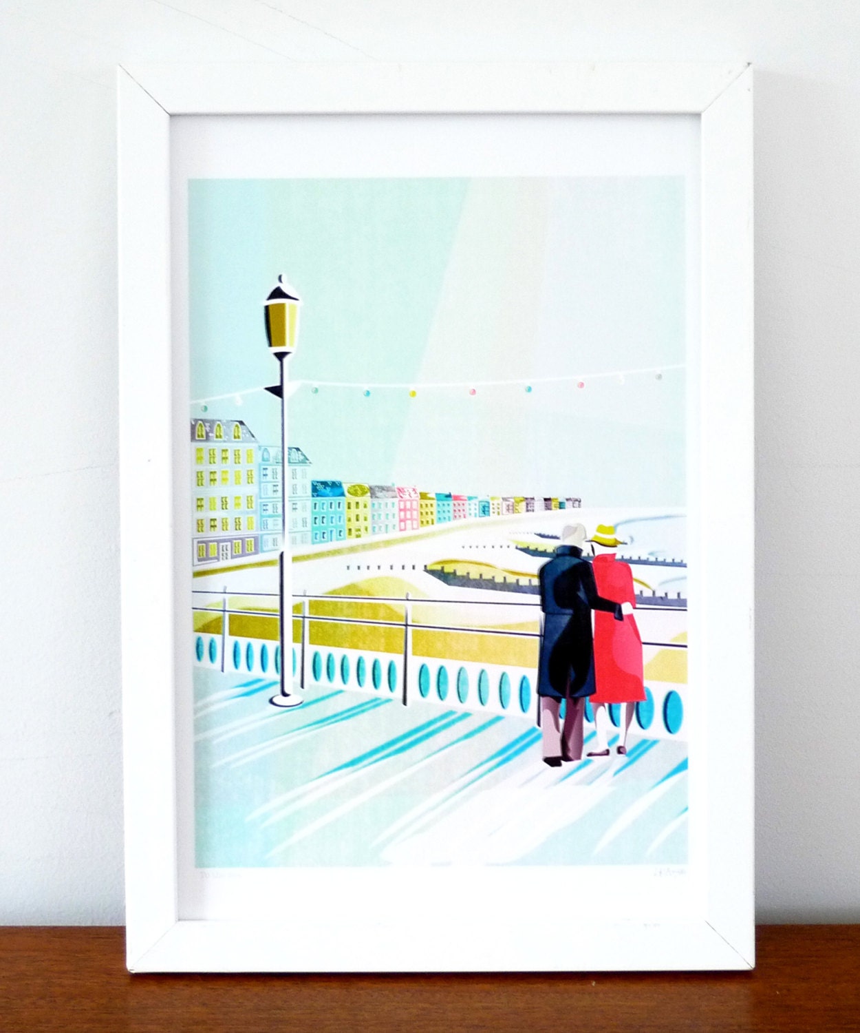 To the sea, Art Print