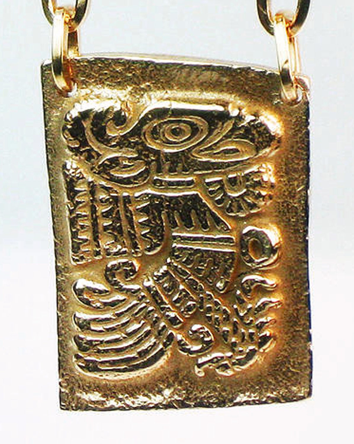 Mayan Plumed Spirit Amulet