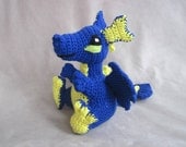 Dragon PDF Crochet Pattern - Digital Download