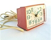 Vintage Westclox Bedside Alarm Clock