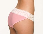 Pink Panties Lingerie - Lace Bikini - Small