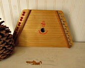 On Sale... Vintage Zither Made in the Republic of Belarus