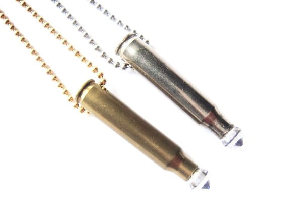 Silver Bullet Necklace