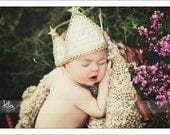 Vintage Inspired Newborn Crown Photography Prop Ready to Ship