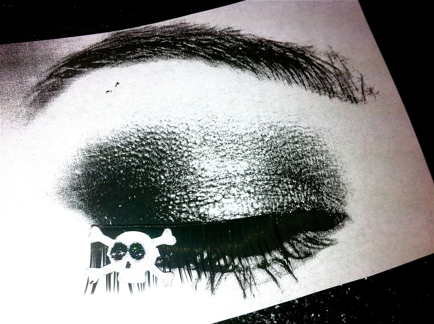 Skull and Crossbone Halloween False Eyelashes Buy 2 get 1 free