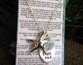The Starfish Story Necklace - All Sterling Version