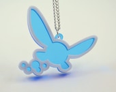 Legend of Zelda Navi Necklace - Laser Cut Acrylic Gaming Gear