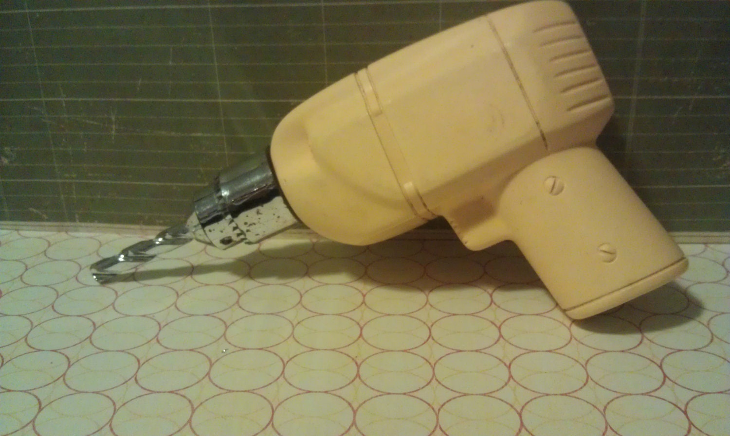Vintage AVON Drill Bottle