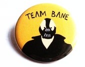 Bane Pinback Buttons Superheros Characters Batman Yellow Black