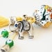 Elephant Key Chain Handmade Evil Eye and Turkish Ceramic Silver Plated