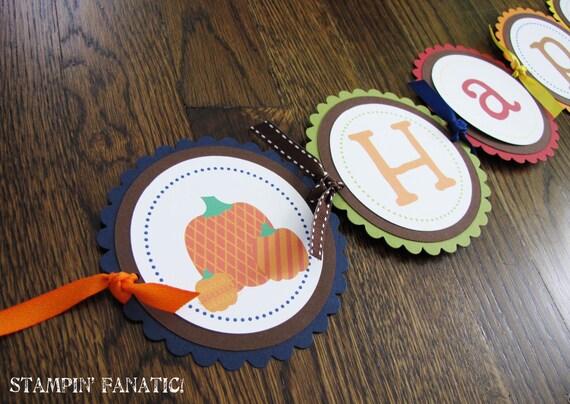 Harvest Fun Collection: Large Custom Banner. Fall Birthday Banner. Harvest Party Banner. Il_570xn