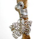 buy 3 and get 1 extra for free: butterfly dreadlock bead