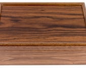 Black Walnut and Santos Rosewood Keepsake Box