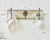Reclaimed Wooden Coat Rack - Coat Hook, Jewelry or Key Wall Hook - Created from Antique Salvaged Wood