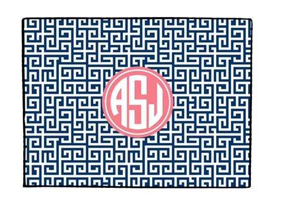 Personalized Welcome Door Mat with Monogram or Last Name- Choose Colors