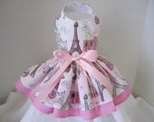 Dog Dress  XS   Paris  By Nina's Couture Closet
