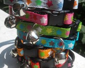 Any THREE cat collars for 22