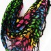 Colorful Cotton Triangle Scarf, Headband, Necklace, Gift, Woman, Fashion