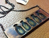 Poison Bottle Nameplate Necklace