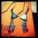 Heart and Dagger Earrings